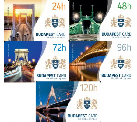 Budapest Card 24h 48h 72h 96h 120h